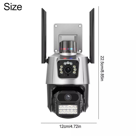 Smart Security Camera – WiFi Kamera sa AI Praćenjem i Alarmom