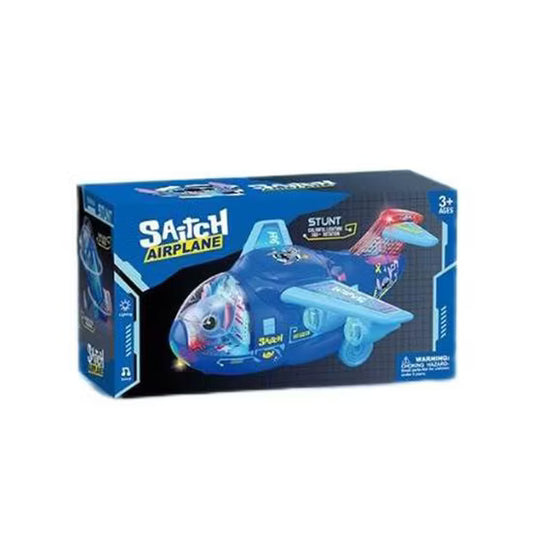 Avion Igračka sa LED Svetlima i Zvučnim Efektima