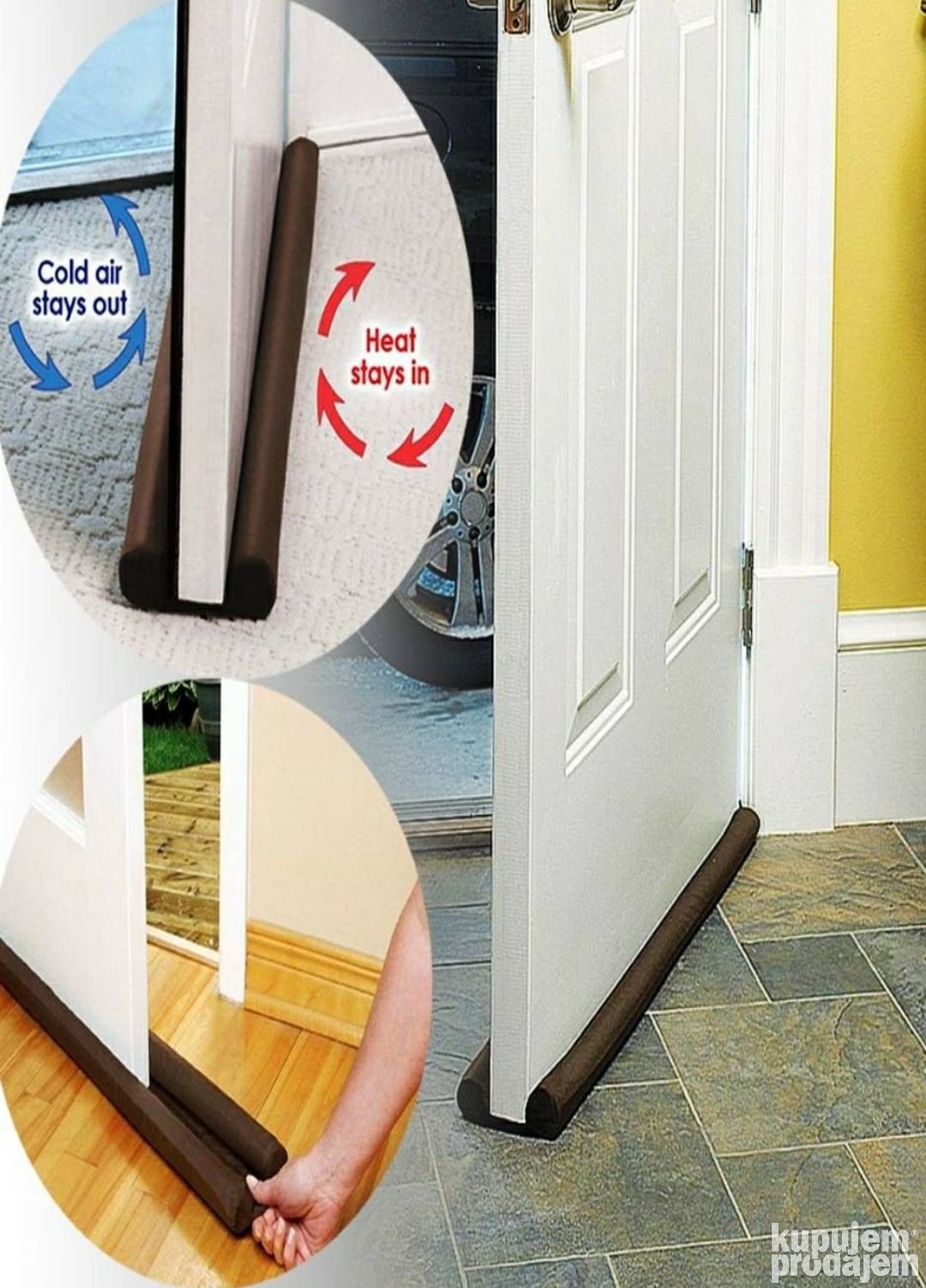 Zastita od promaje - podloga za vrata 1+1 GRATIS