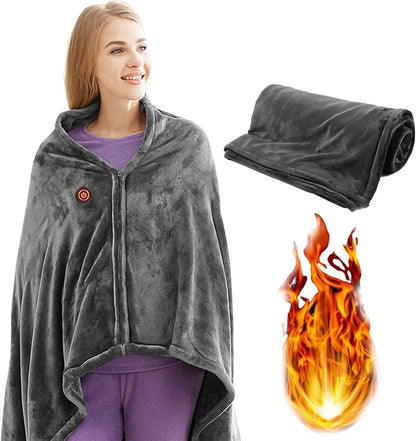 Električno plišano ćebe/ogrtač