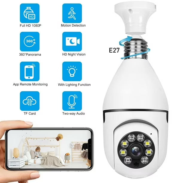Pametna WiFi kamera 360°
