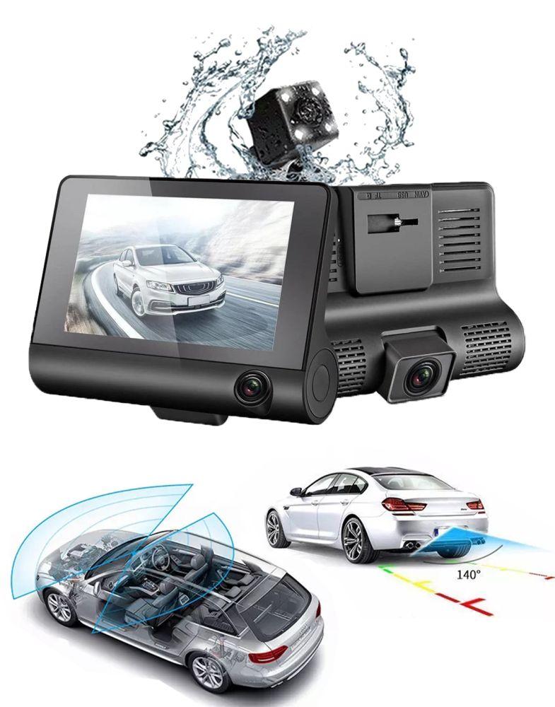 Auto DVR Kamera – Full HD 1080p-Prednja + Zadnja Kamera, G-senzor, Parking režim