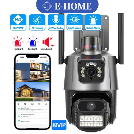 Smart Security Camera – WiFi Kamera sa AI Praćenjem i Alarmom