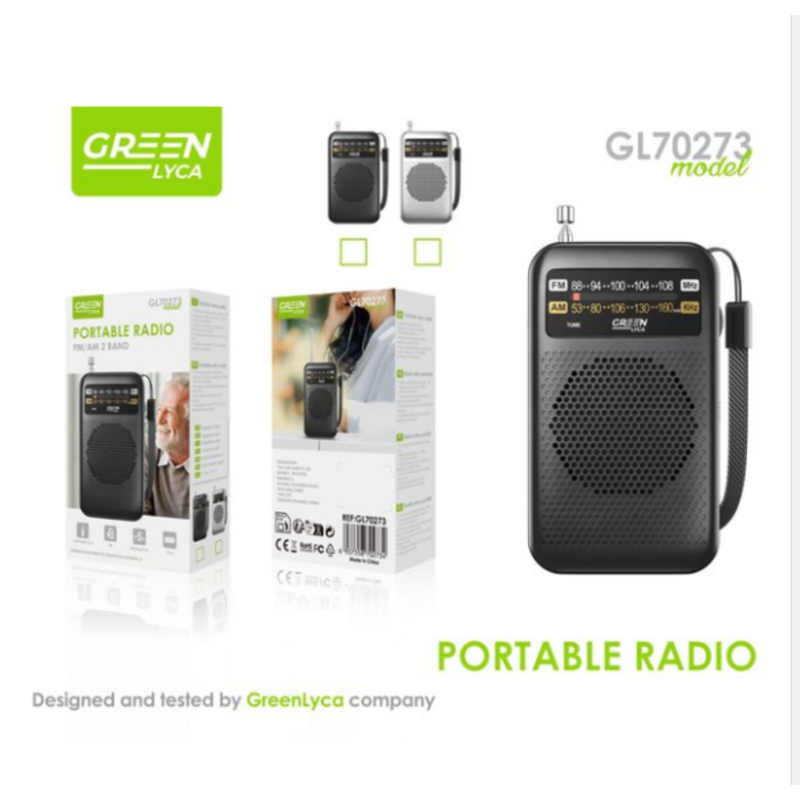 Mini prenosni radio – Uvijek uz tebe! (FM/AM)