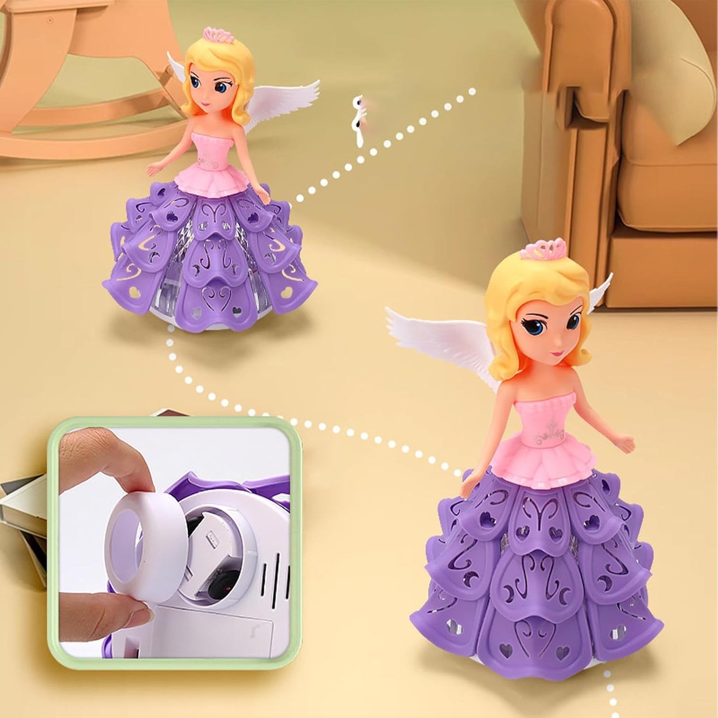 Čarobna svjetleća princeza - igra, pjeva, pleše