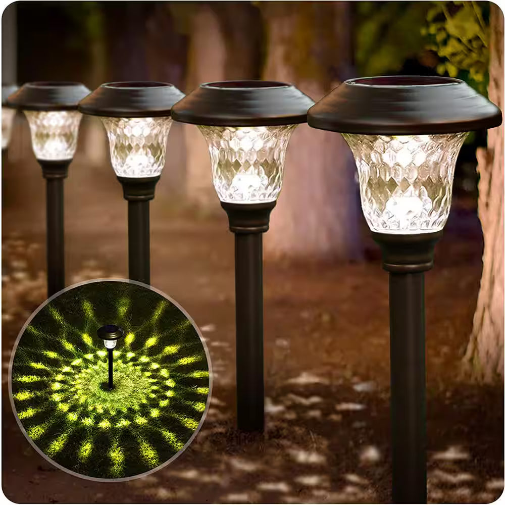 Solarne baštenske lampe - 2 KOMADA
