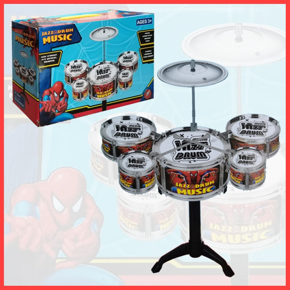 Muzički bubnjevi za djecu – Spiderman dizajn