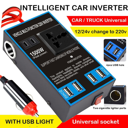 Auto inverter 12V/24V na 220V