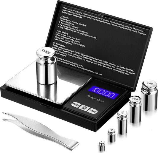 Profesionalna digitalna precizna Vaga (0.1g tačnost)